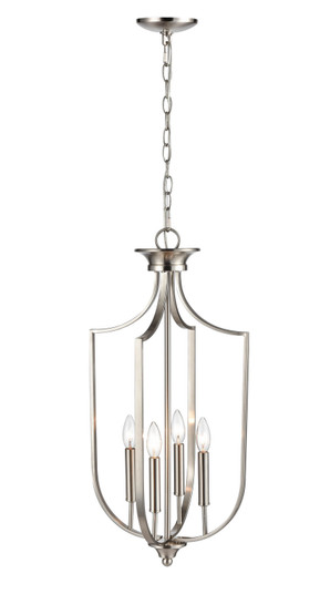 Four Light Pendant in Brushed Nickel (59|9836BN)