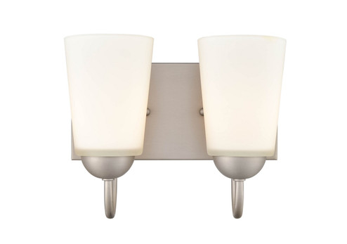 Ivey Lake Two Light Vanity in Satin Nickel (59|9812SN)
