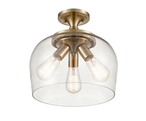 Ashford Three Light Semi-Flush Mount in Modern Gold (59|9713MG)