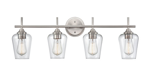 Ashford Four Light Vanity in Brushed Nickel (59|9704BN)
