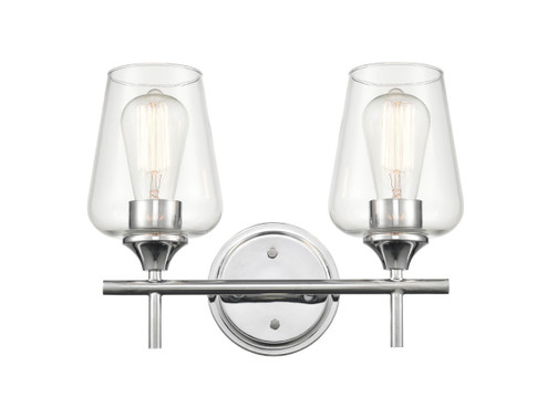 Ashford Two Light Vanity in Chrome (59|9702CH)
