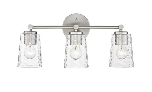 Ashli Three Light Vanity in Brushed Nickel (59|9233BN)