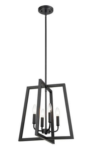 Four Light Pendant in Matte Black (59|8144MB)
