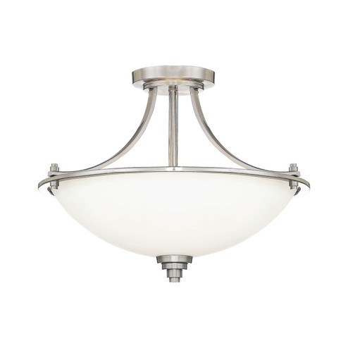 Bristo Three Light Pendant in Satin Nickel (59|7263SN)