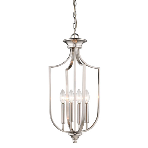 Four Light Pendant in Brushed Nickel (59|635BN)