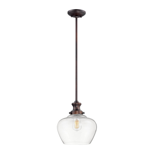 One Light Pendant in Rubbed Bronze (59|5711RBZ)
