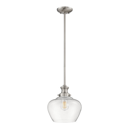 One Light Pendant in Brushed Nickel (59|5711BN)