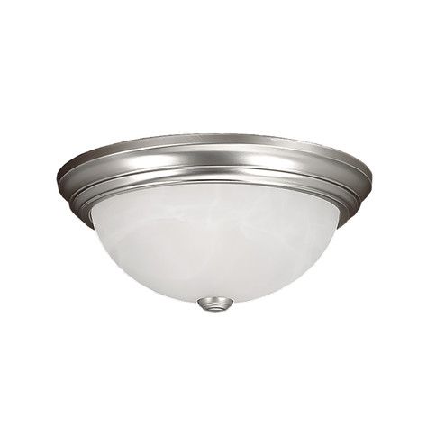 Three Light Flushmount in Satin Nickel (59|565SN)