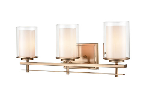 Huderson Three Light Wall Sconce in Modern Gold (59|5503MG)