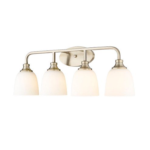 Alberta Four Light Vanity in Modern Gold (59|491004MG)