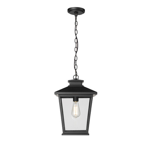 Bellmon One Light Outdoor Hanging Lantern in Powder Coated Black (59|4722PBK)