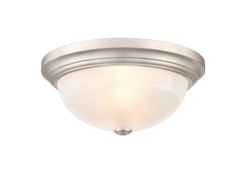 Two Light Flushmount in Satin Nickel (59|4603SN)