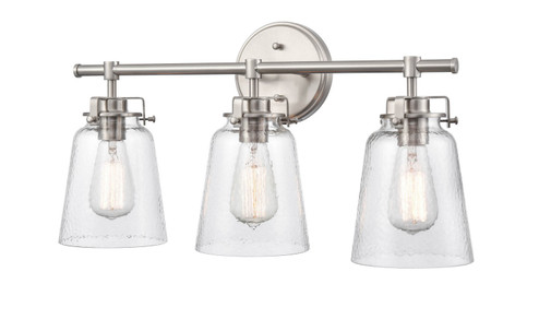 Amberose Three Light Vanity in Brushed Nickel (59|4413BN)