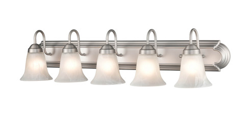 Compana Five Light Vanity in Satin Nickel (59|4285SN)