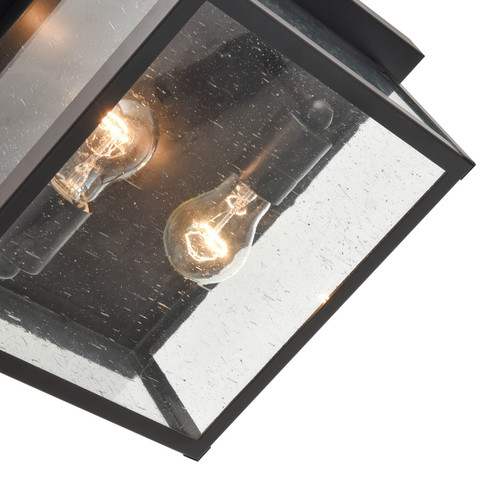 Evanton Two Light Outdoor Hanging Lantern in Powder Coated Bronze (59|4122PBZ)