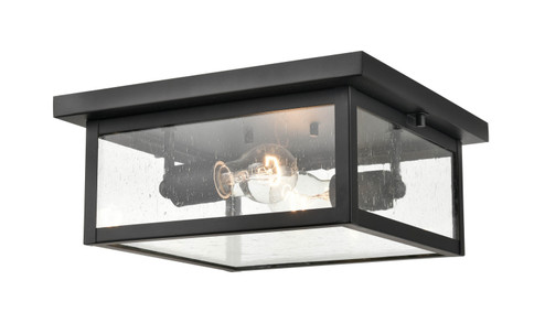 Evanton Two Light Outdoor Hanging Lantern in Powder Coated Black (59|4122PBK)