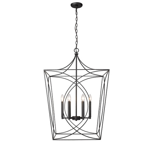 Tracy Six Light Pendant in Matte Black (59|4003MB)