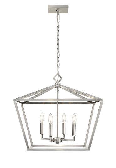 Corona Four Light Pendant in Satin Nickel (59|3294SN)