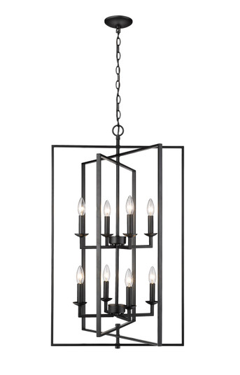 Nellis Eight Light Pendant in Matte Black (59|3248MB)