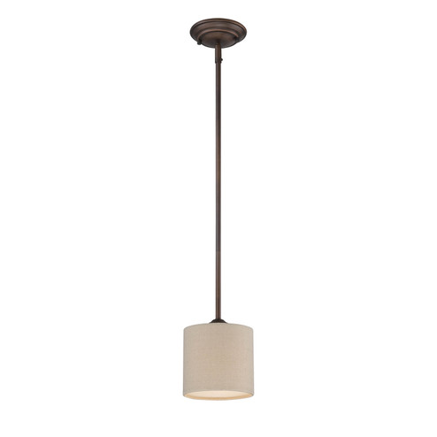 Jackson One Light Mini Pendant in Rubbed Bronze (59|3121RBZ)