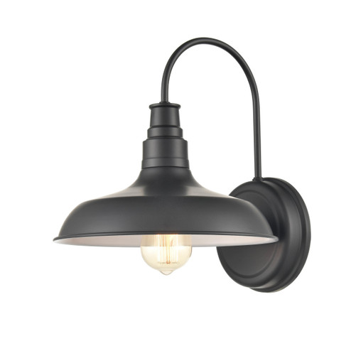 Milltown One Light Outdoor Wall Bracket in Powder Coated Black (59|2901PBK)