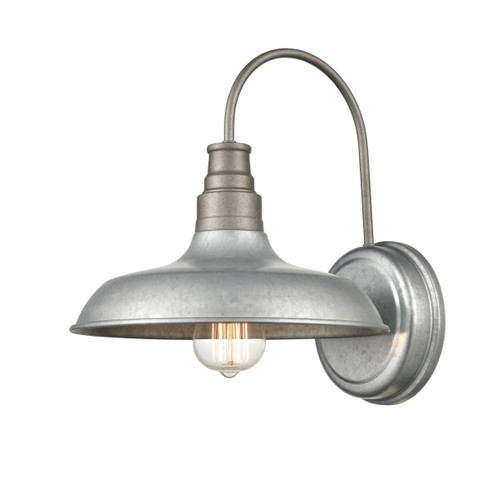 Milltown One Light Outdoor Wall Bracket in Galvanized (59|2901GA)
