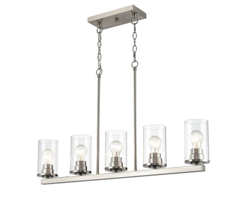 Verlana Five Light Chandelier in Brushed Nickel (59|2725BN)