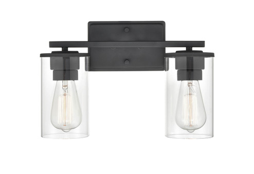 Verlana Two Light Vanity in Matte Black (59|2702MB)