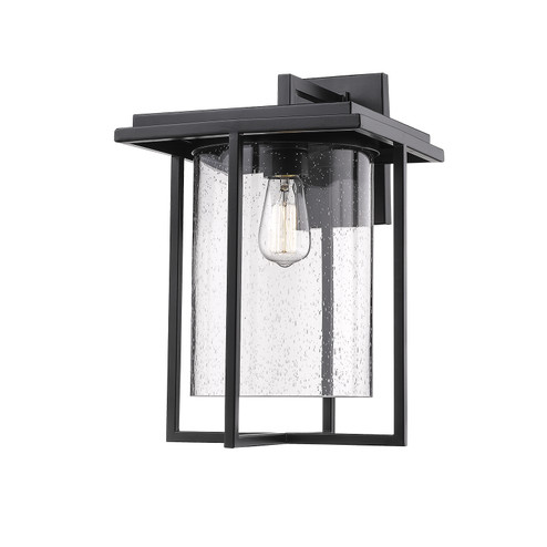 Adair One Light Outdoor Wall Sconce in Powder Coated Black (59|2622PBK)