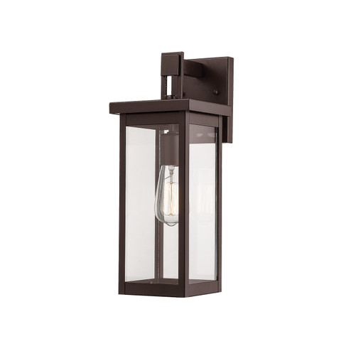 Barkeley One Light Outdoor Wall Sconce in Powder Coated Bronze (59|2601PBZ)