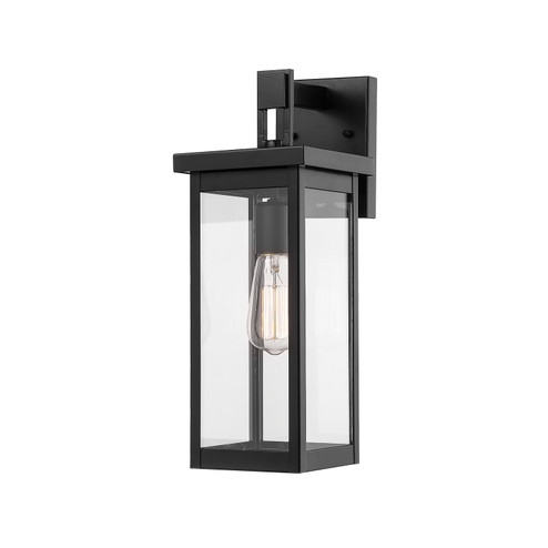 Barkeley One Light Outdoor Wall Sconce in Powder Coated Black (59|2601PBK)