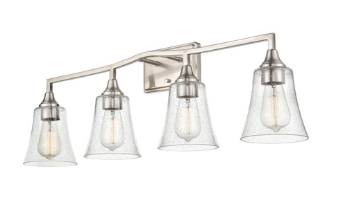 Caily Four Light Vanity in Brushed Nickel (59|2104BN)