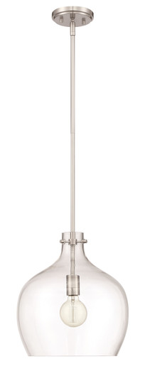 One Light Pendant in Brushed Nickel (59|2071BN)