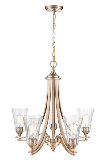 Natalie Five Light Chandelier in Modern Gold (59|1465MG)