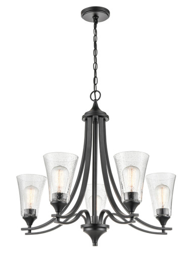Natalie Five Light Chandelier in Matte Black (59|1465MB)