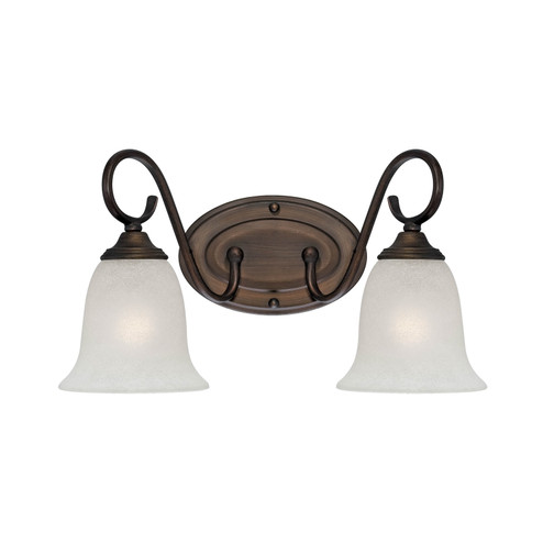 Two Light Vanity in Rubbed Bronze (59|1182RBZ)