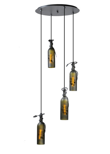 Tuscan Vineyard Pendant in Black Metal,Pewter (57|99824)