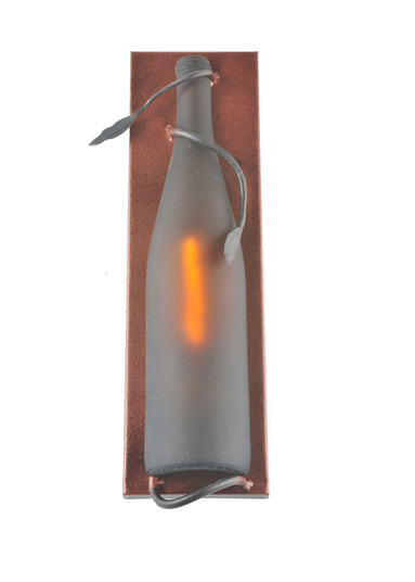 Tuscan Vineyard One Light Wall Sconce in Copper Metallic / Black Cherry (57|99644)