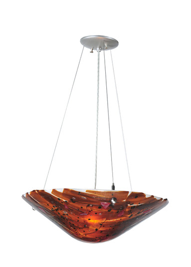 Metro Fusion Three Light Pendant in Nickel (57|99643)