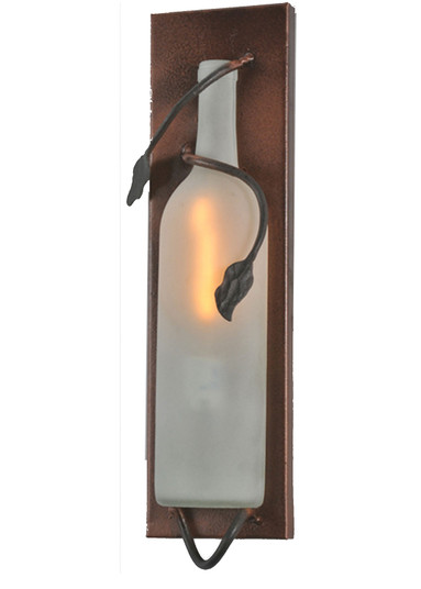Tuscan Vineyard One Light Wall Sconce in Copper Metallic/Black Cherry (57|99640)