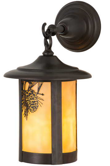 Fulton One Light Wall Sconce in Craftsman Brown (57|90973)