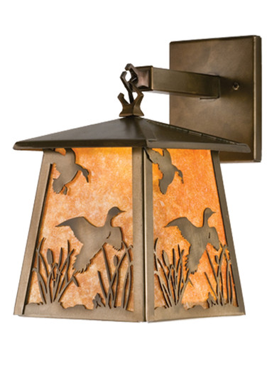 Ducks In Flight One Light Wall Sconce in Antique Copper (57|82652)