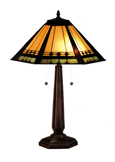 Albuquerque Two Light Table Lamp in Mahogany Bronze (57|82313)