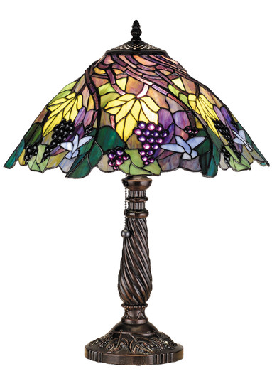 Spiral Grape Table Lamp in Mahogany Bronze (57|82303)