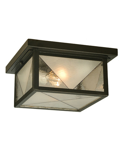 Harlequin Two Light Flushmount in Black Metal (57|81625)