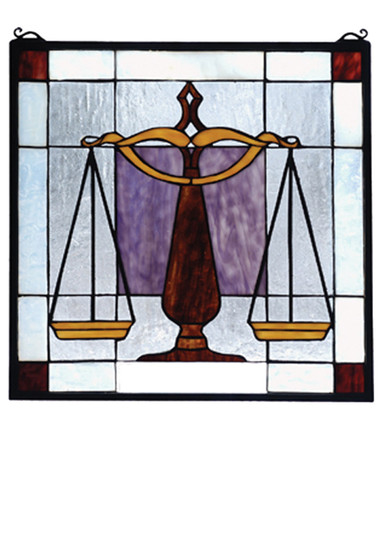 Judicial Window in Ha Amber Pr Zasdy Ca Burgundy (57|81551)