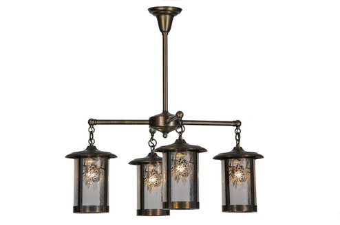 Fulton Four Light Chandelier in Antique Brass Antique Brass (57|81057)