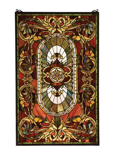 Regal Splendor Window in Burgundy Green/Blue Ha (57|78103)