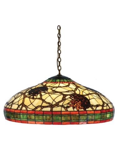 Pinecone Three Light Pendant in Bronze (57|77981)