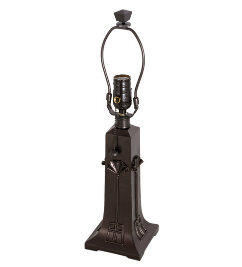 Ginkgo One Light Base in Mahogany Bronze (57|77672)